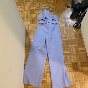 Selfie Leslie Lavender jumpsuit